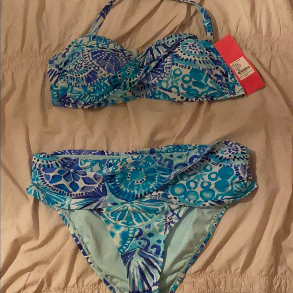 Lilly Pulitzer bikini top & bottom